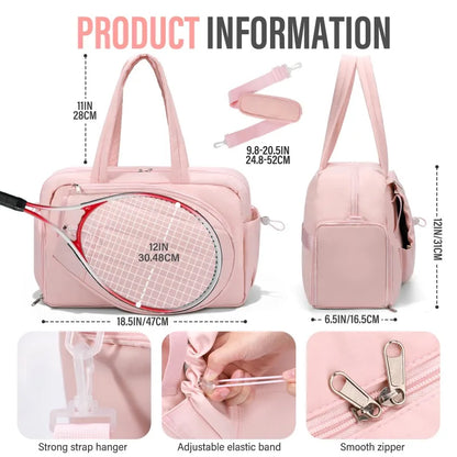 Tennis Gym Bag for Women