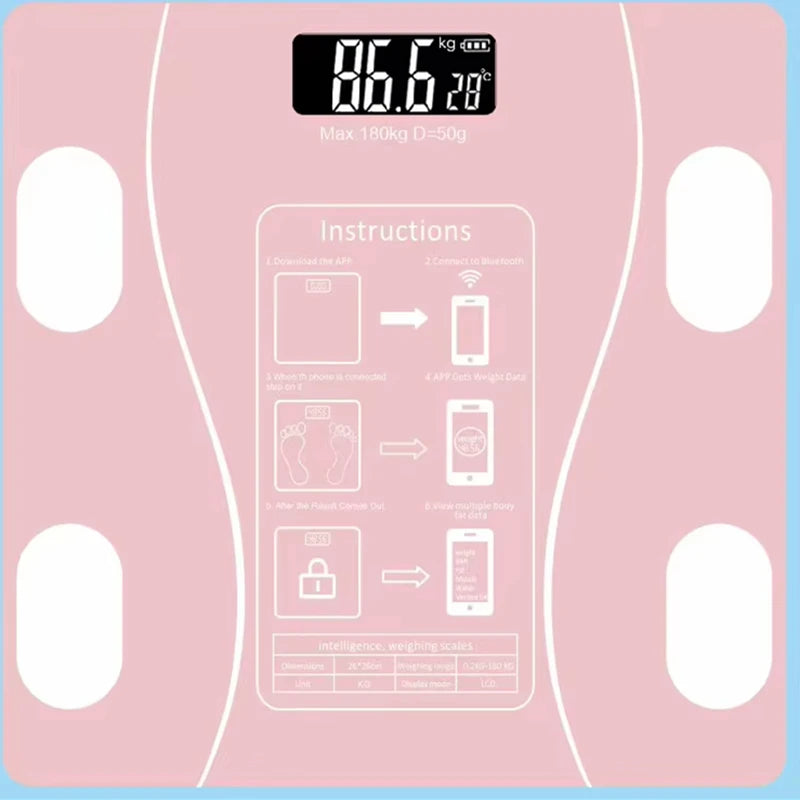 Body Fat Scale Smart Wireless Composition Analyzer
