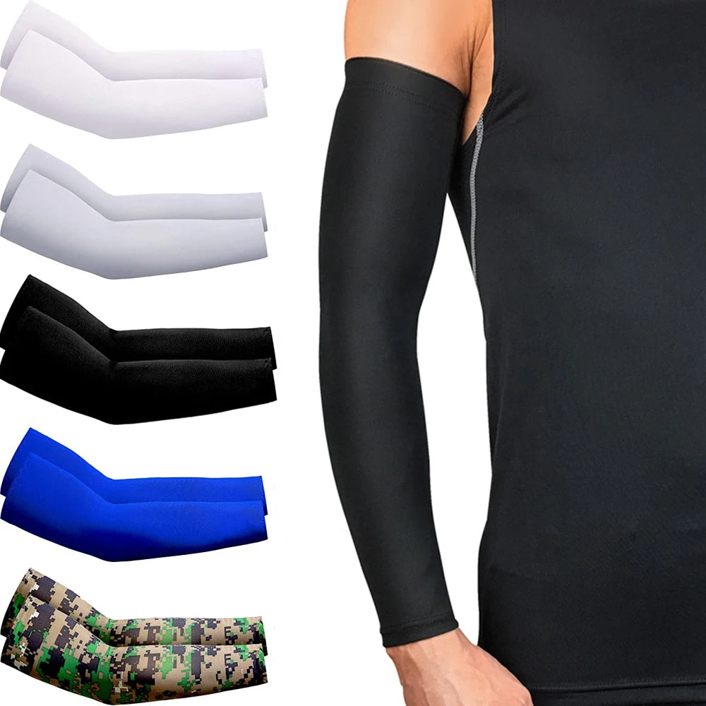 2Pcs Unisex Cooling Arm Sleeves Cover
