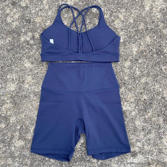 Women Gym Yoga Short and sports bra