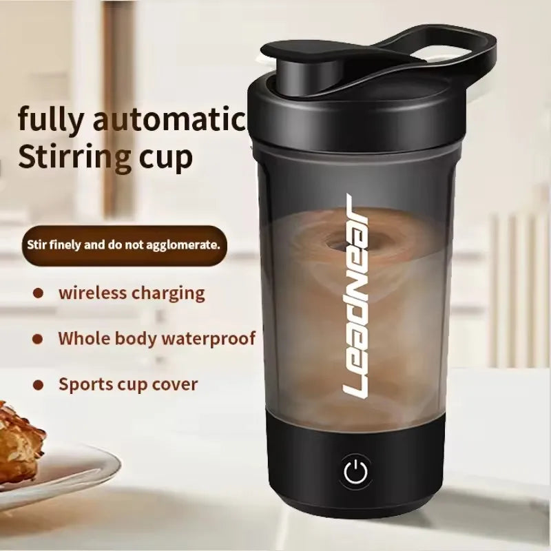 Electric Shaker Bottle Portable