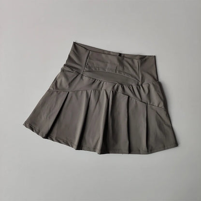 Women's High Waist Sports Short Skirt