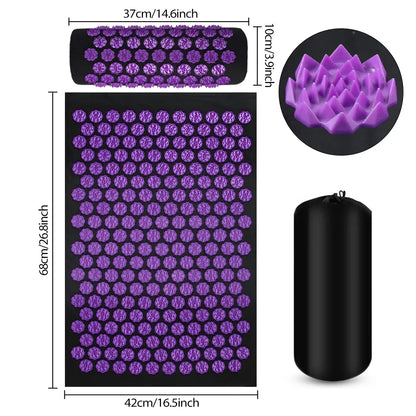 Lotus Spike Mat Acupuncture Massage Cushion