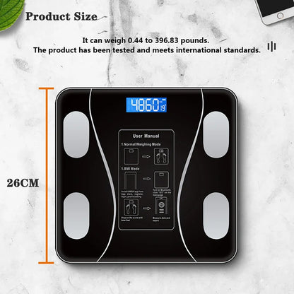 Body Fat Scale Smart Wireless Composition Analyzer