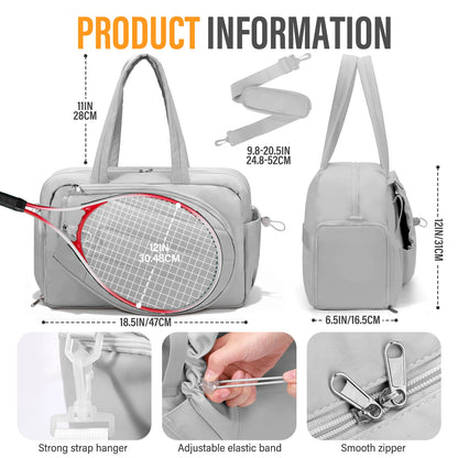 Tennis Gym Bag for Women