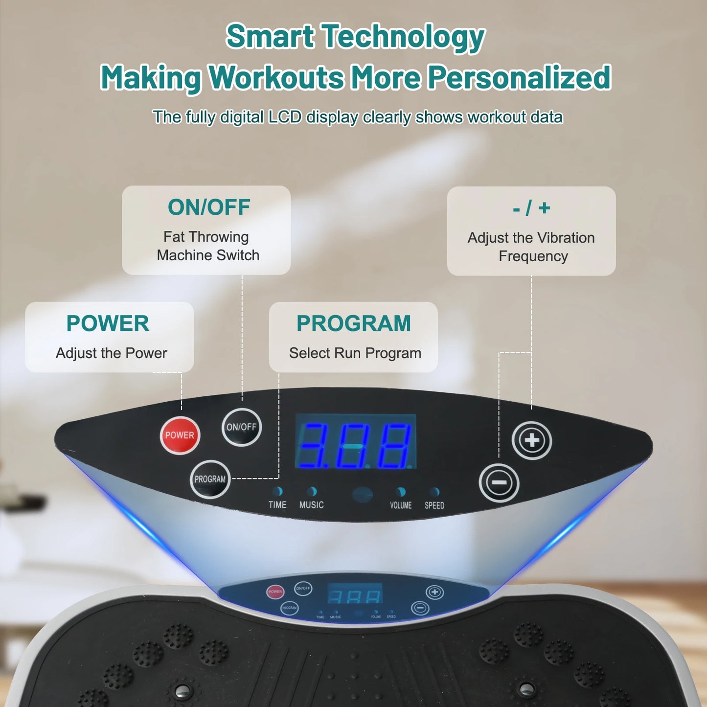 Vibration Plate Machine Portable Fat-Burning