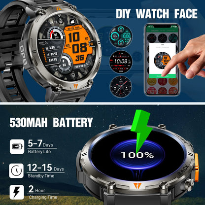smartwatch for men Full Touch Screen