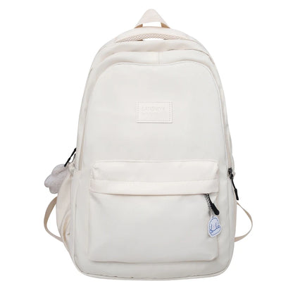 Large Capacity Solid Color Backpack