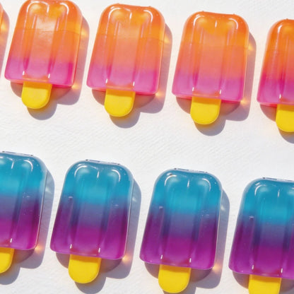 2026 New NeeDoh Nice-Sicle Popsicle Squeeze Toy, Gradient Color Super Solid Squish Stress Relief Fidget Toy for Kids Adults