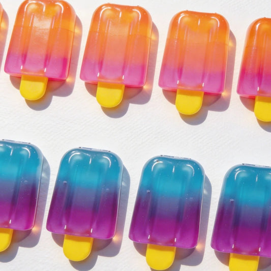 2026 New NeeDoh Nice-Sicle Popsicle Squeeze Toy, Gradient Color Super Solid Squish Stress Relief Fidget Toy for Kids Adults