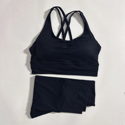 High Waist Yoga Legging set-2 pc