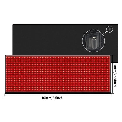 Red Light Mat Full Body 63" x 23.6"