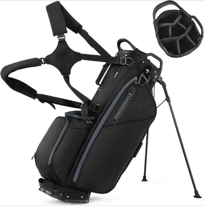Golf Stand Bag, Lightweight with 7 Way Full-Length Dividers