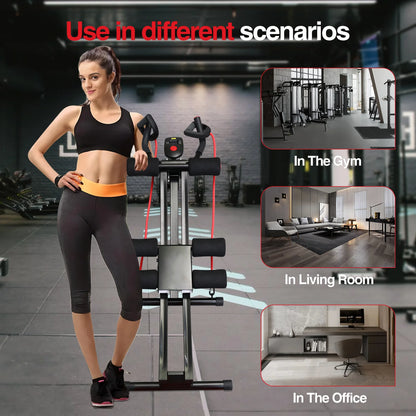 Foldable Ab Machine Workout Equipment for Home Gym