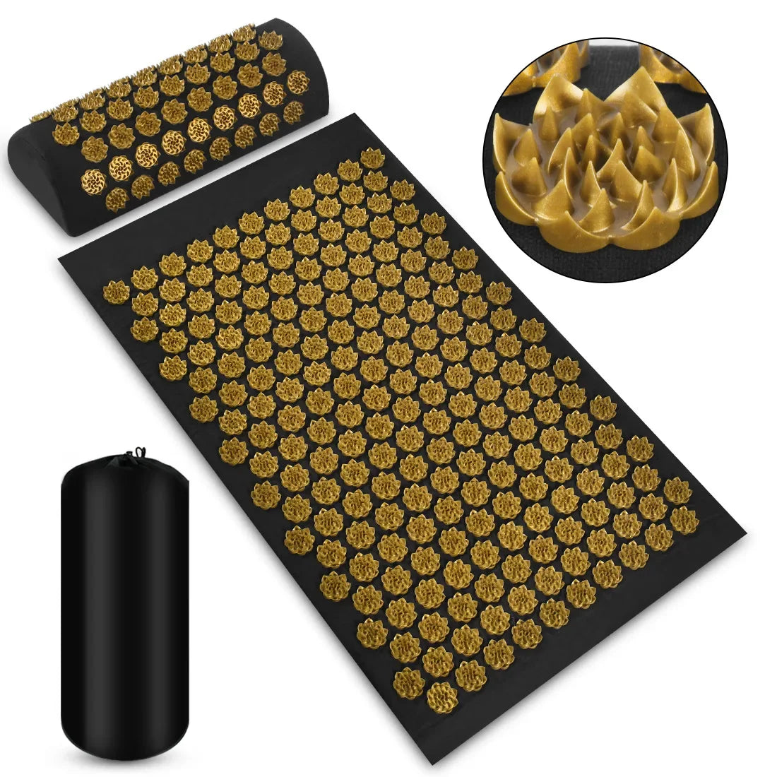 Lotus Spike Mat Acupuncture Massage Cushion